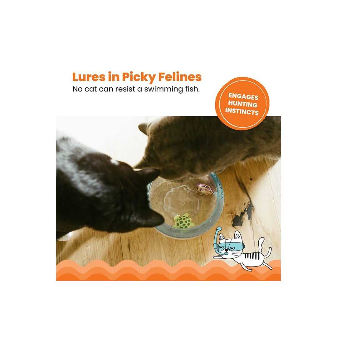 Catstages Meow-Smerizing Fishbowl Cat Toy - Pet Supplies online store