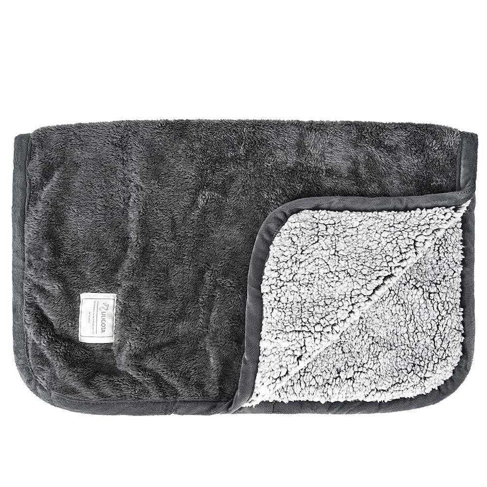 Waterproof Dog Blanket Soft Fluffy Plush Pet Blanket with Liquid Pee Proof Reversible Sherpa Couch Bed Cover Protector Throw Blanket for cats & Dogs - Pet Supplies online store