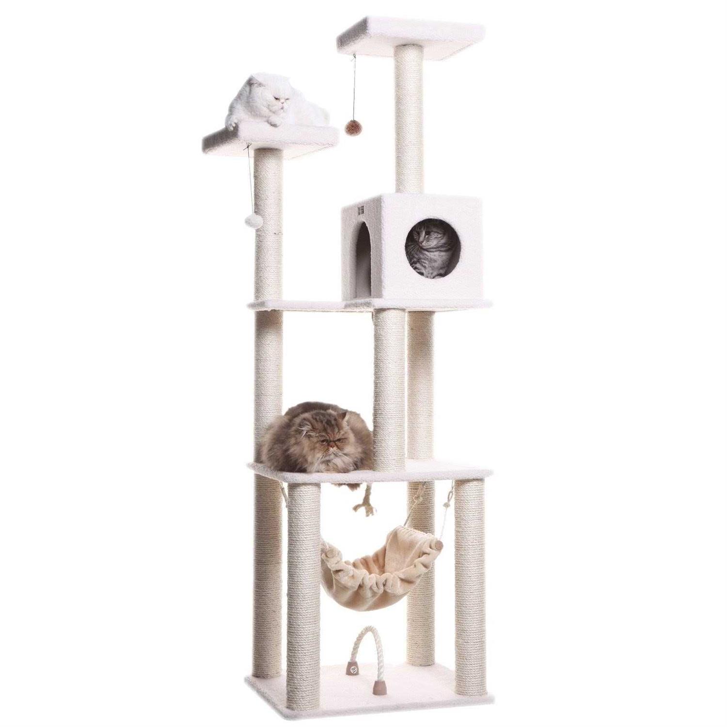 Armarkat Real Wood B7301 Classic Ivory Cat Tree - Pet Supplies online store