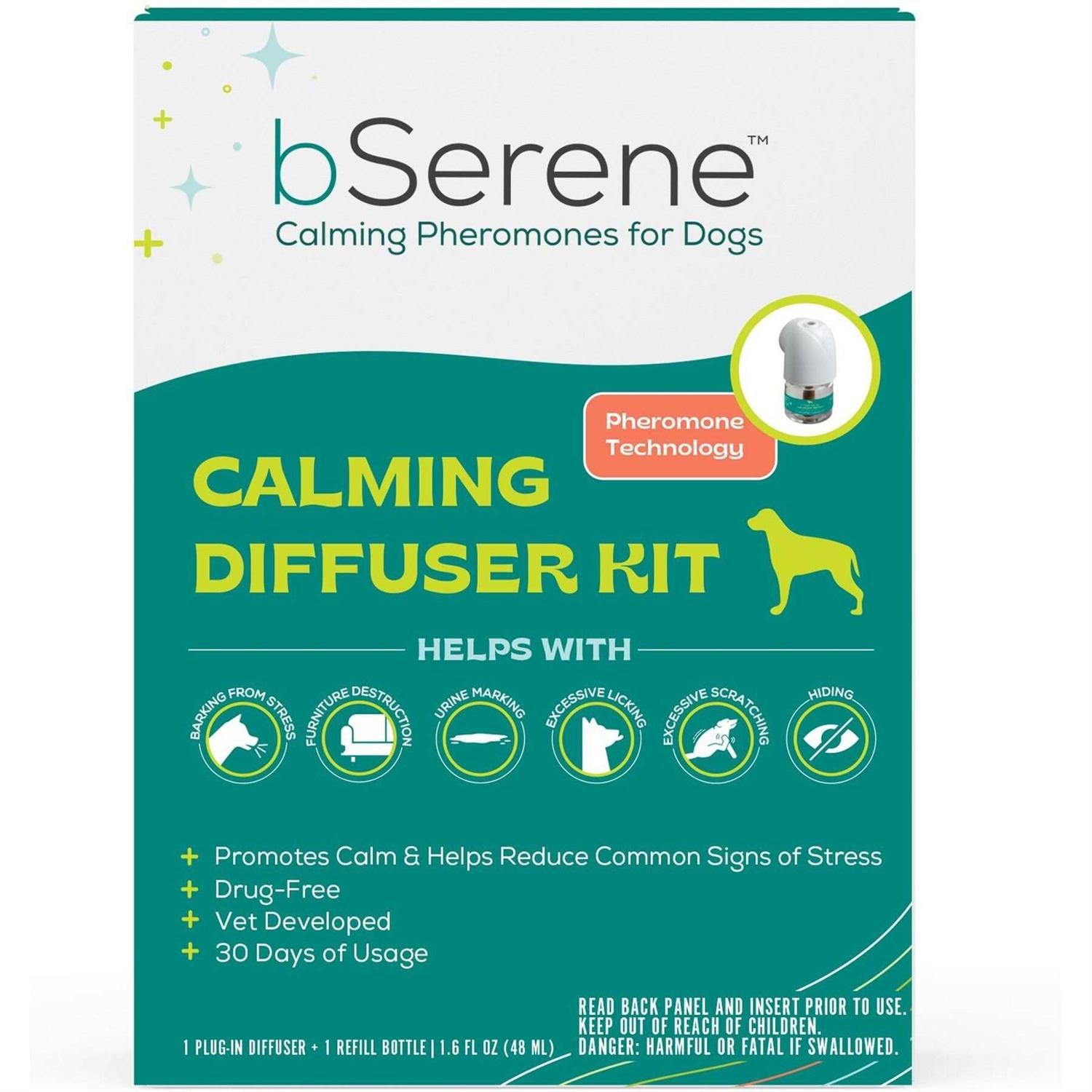 bSerene Calming Pheromone Diffuser Starter Kit for Dogs - Pet Supplies online store