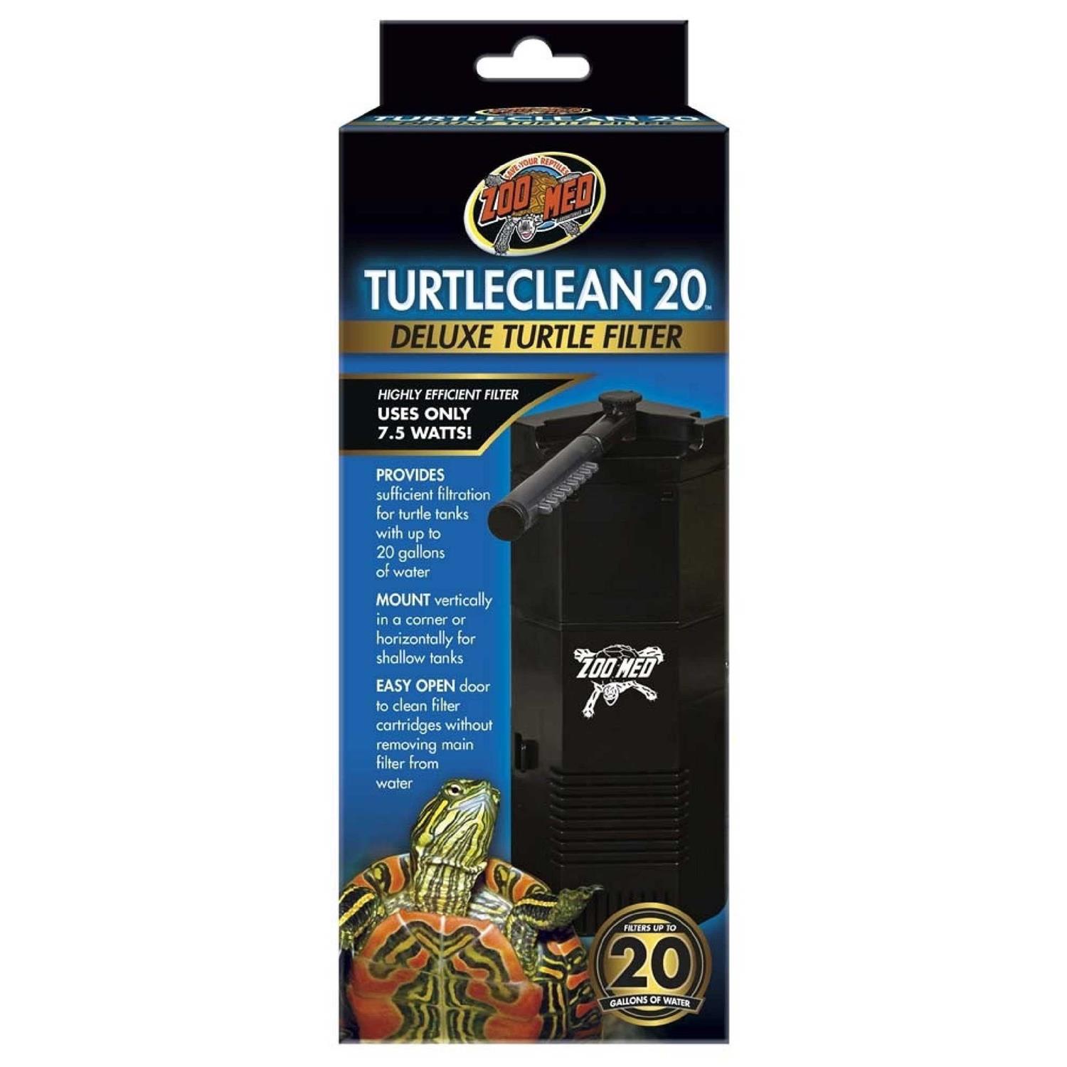 Zoo Med TurtleClean Deluxe Turtle Filter - Pet Supplies online store