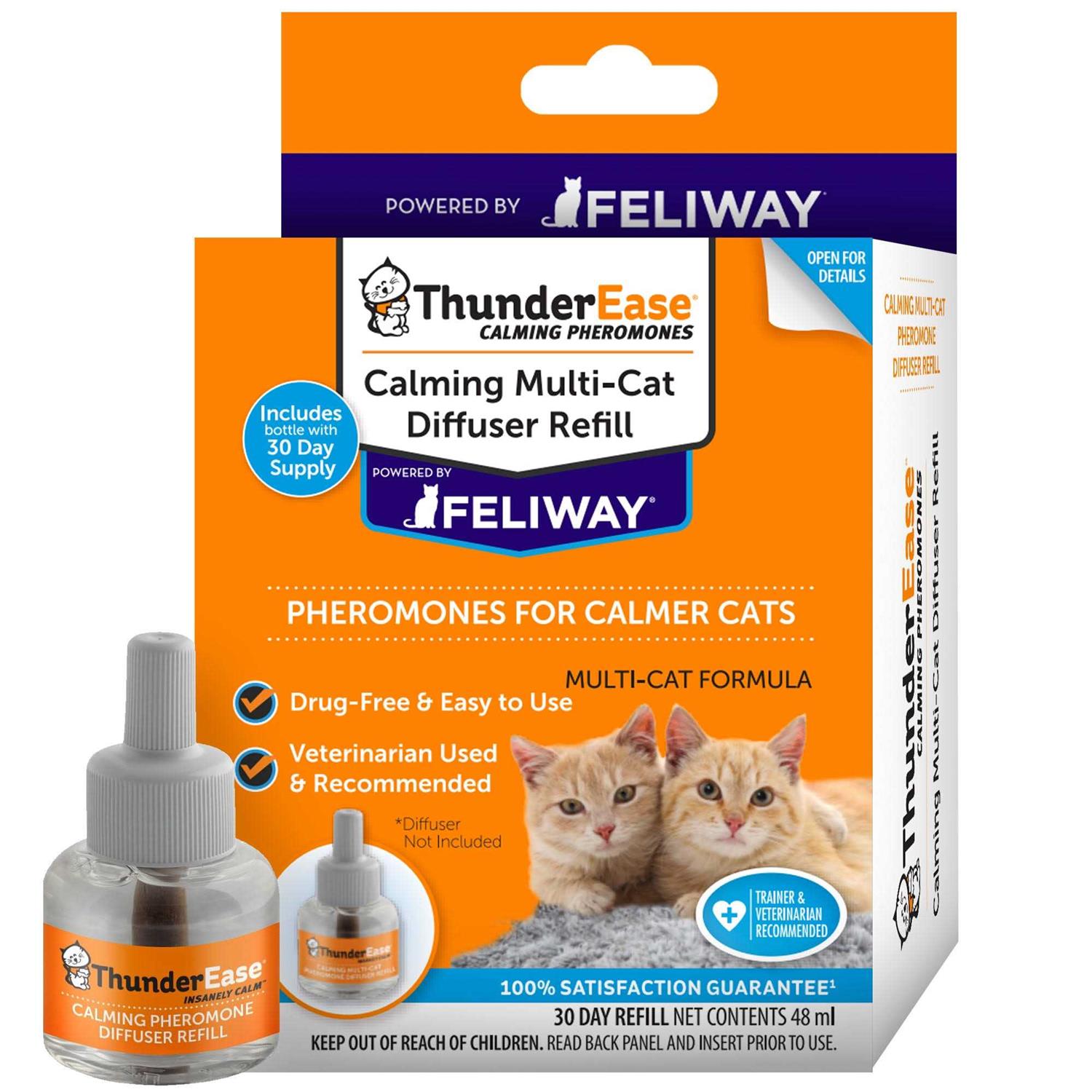 ThunderEase Calming Diffuser Refill Cat - Pet Supplies online store