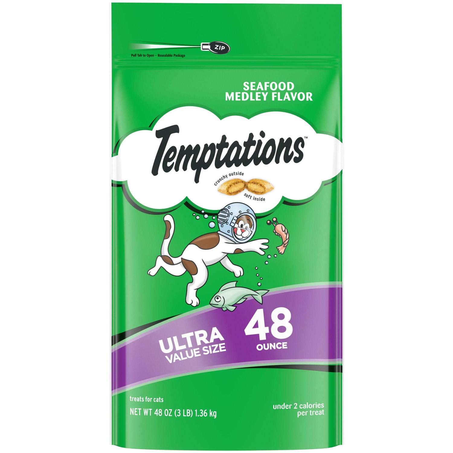 Temptations Cat Treats Seafood Medley - Pet Supplies online store