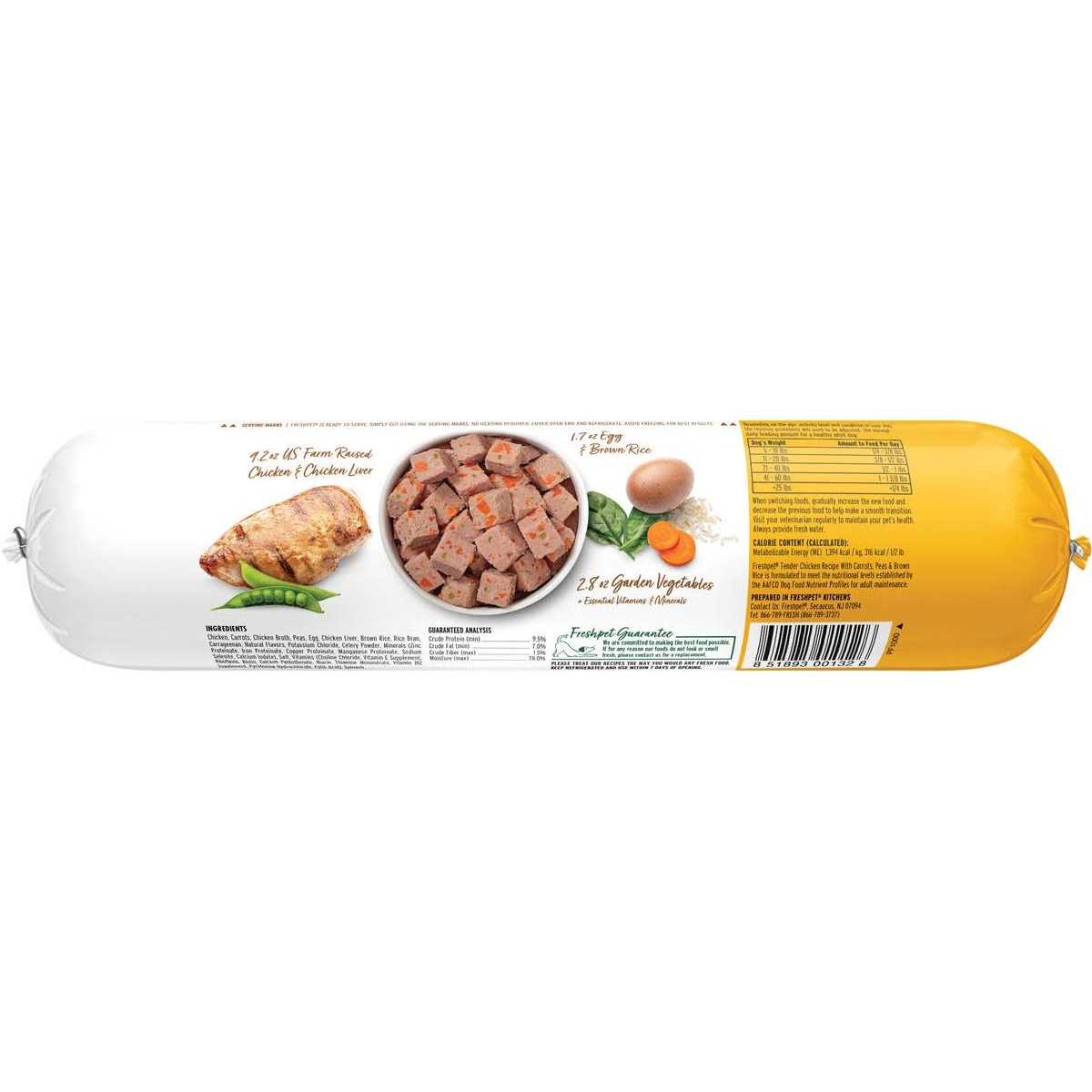 Freshpet Select Tender Chicken Recipe Dog Food Roll - Pet Supplies online store