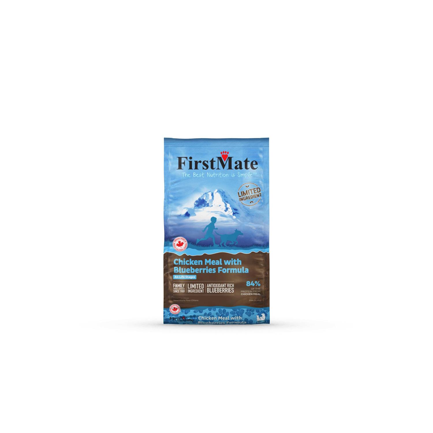 FirstMate Grain Free Chicken Meal with Blueberries Formula Dog Food - Pet Supplies online store
