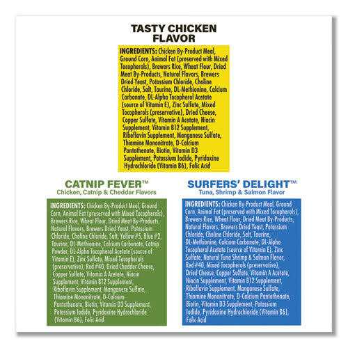 Temptations Cat Treats Catnip Fever/Sailors' Delight/Tasty Chicken - Pet Supplies online store