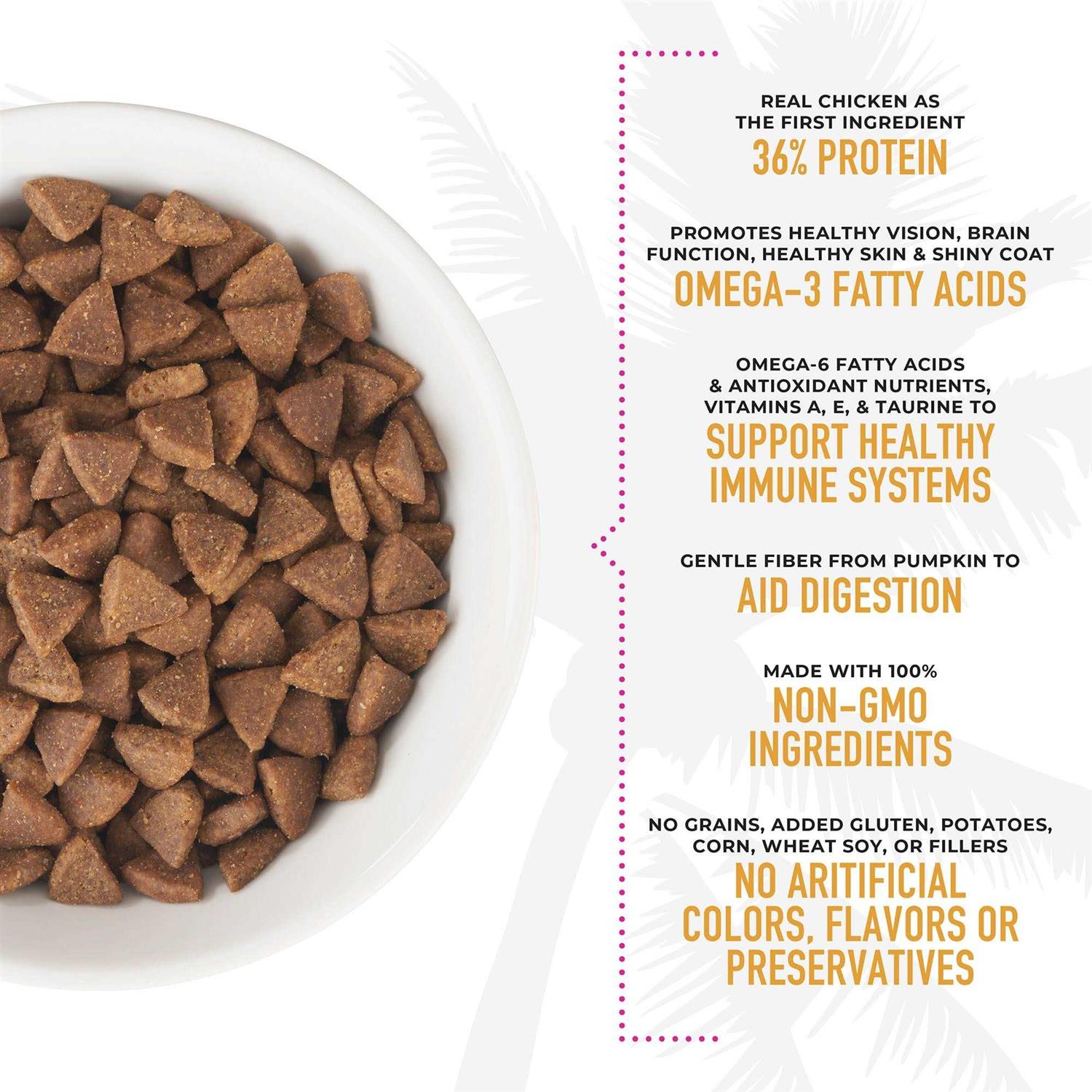 Tiki Cat Essentials Chicken & Turkey Meal Recipe Dry Cat Food - Pet Supplies online store