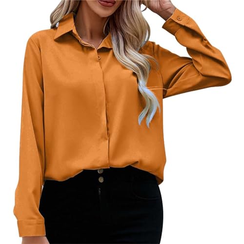 Womens Blouse Petal Long Sleeve Shirt Loose Shirt Casual Floral Shirt for Women V Neck Thick Long Sleeve T Shirt