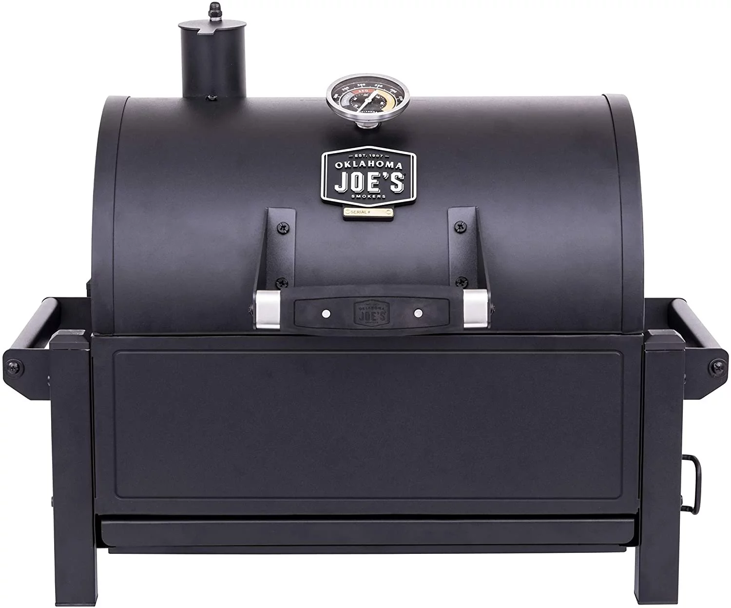 Oklahoma Joe's 19402088 Rambler Portable Charcoal Grill, Black