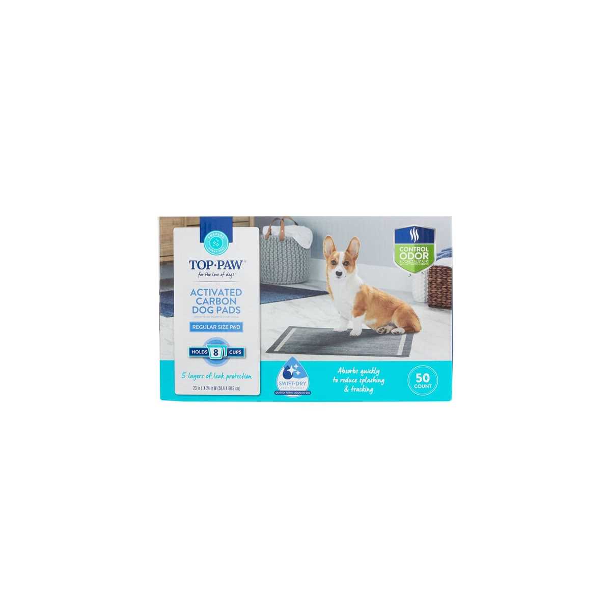 Top Paw Carbon Training Pads - Pet Supplies online store