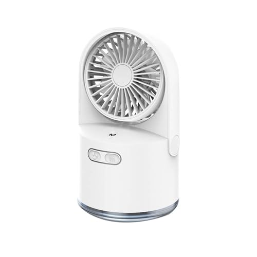 misting desk fan Water Tank Air Conditioners Cooling Fan Personal Usb Desk Fan Water Misting Fan Table Fan For Outdoor & Emergencies White