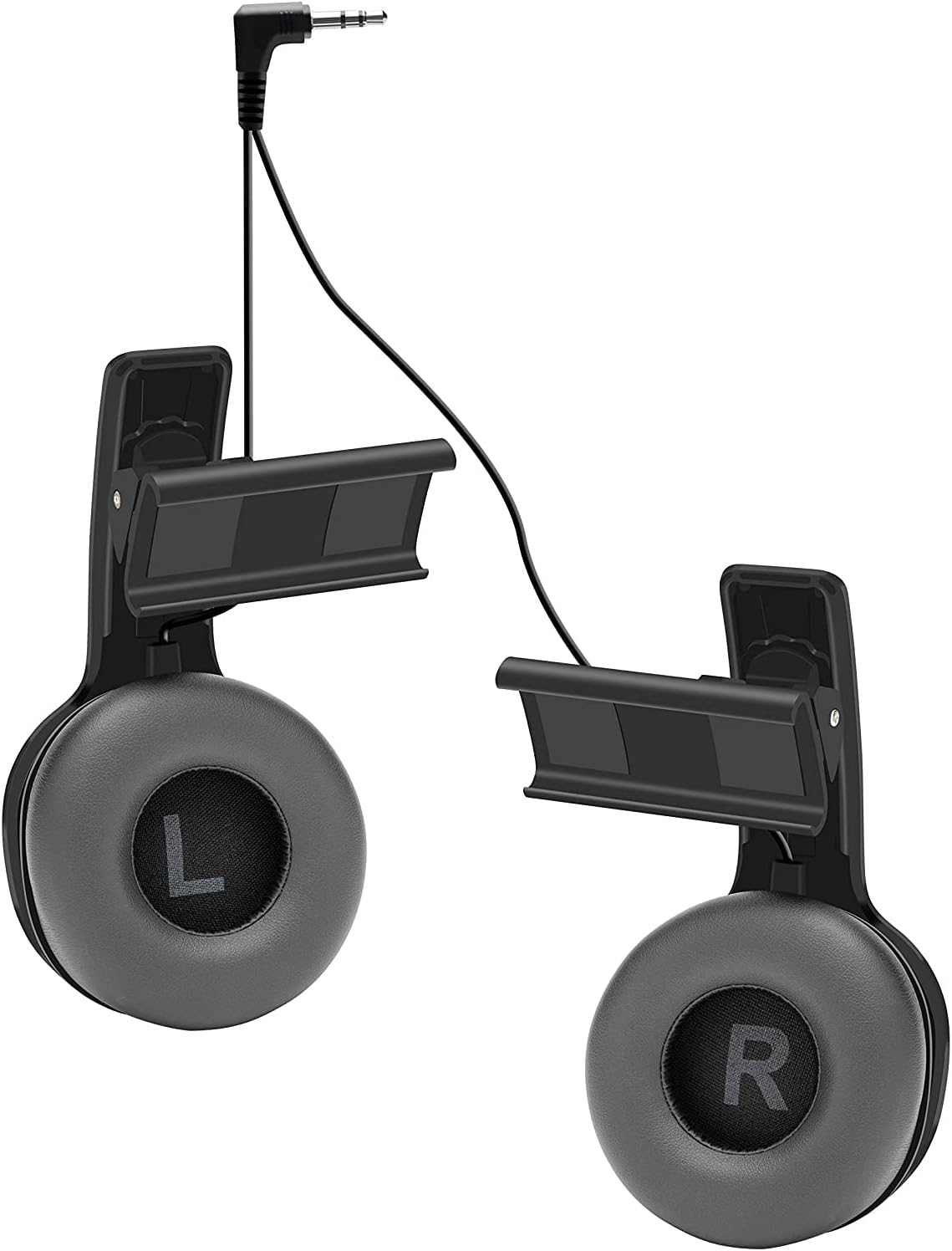 Stereo VR Headphones Custom Made for Meta Quest 2 /Oculus Quest 2 Elite Head Strap & Original Head Strap-On Ear Deep Bass 3D 360 Degree Sound (2022 Versin Black)…