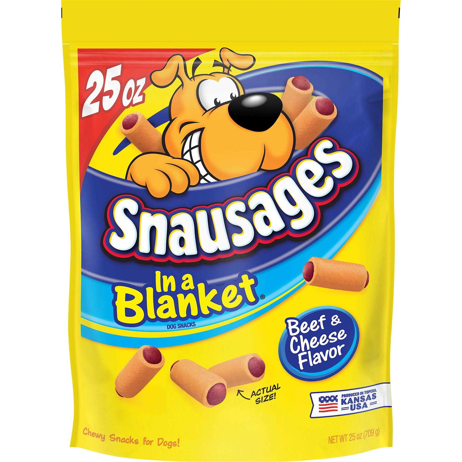 Snausages Dog Snacks In a Blanket - Pet Supplies online store