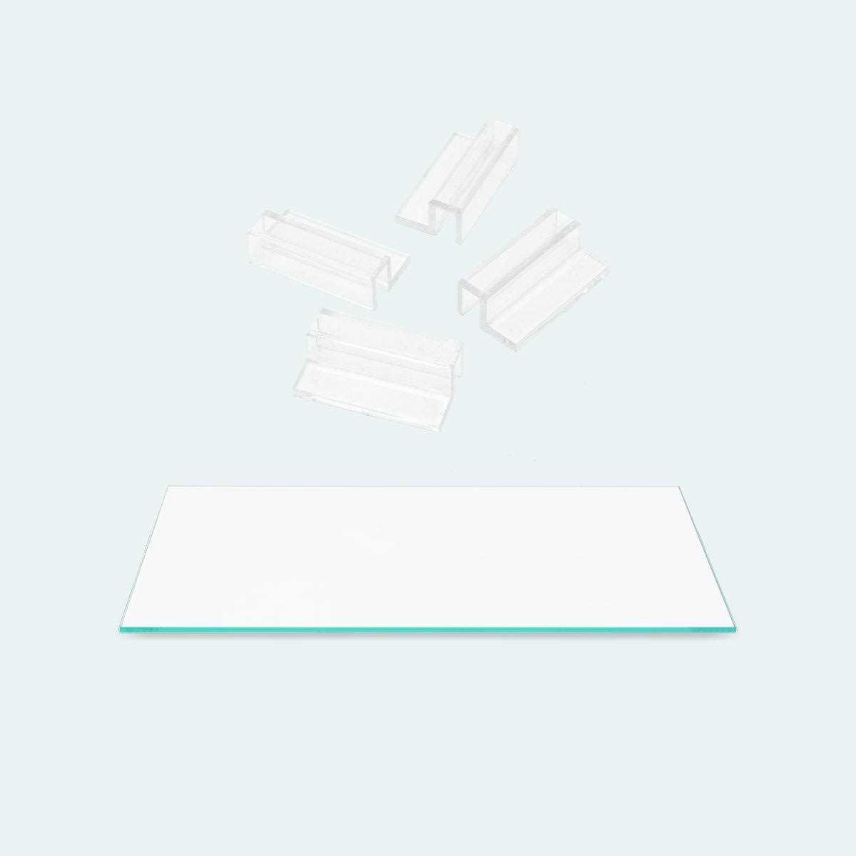 UNS Rimless Tank Glass Lids 3N Lid + Clips - Pet Supplies online store