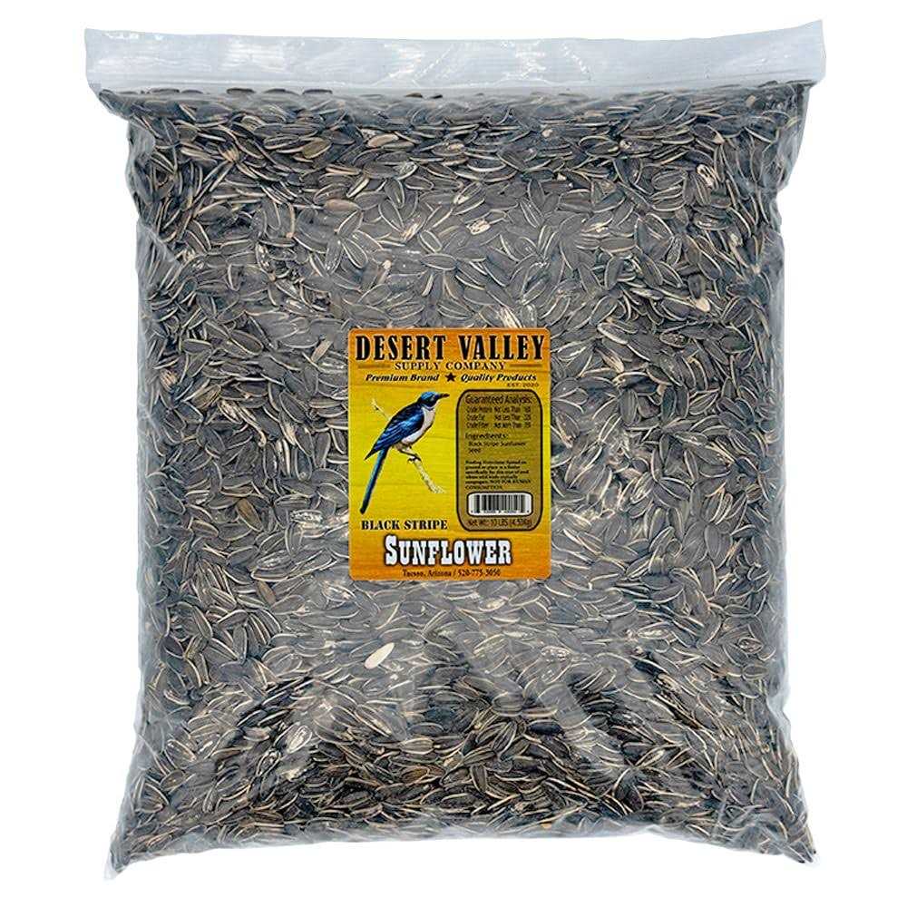 Desert Valley Premium Striped Sunflower Seeds - Pet Supplies online store