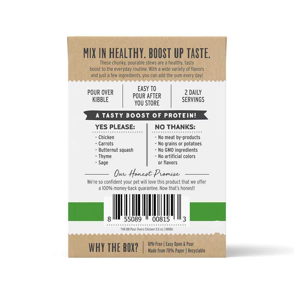The Honest Kitchen Bone Broth Pour Overs Chicken Stew Wet Dog Food Topper - Pet Supplies online store