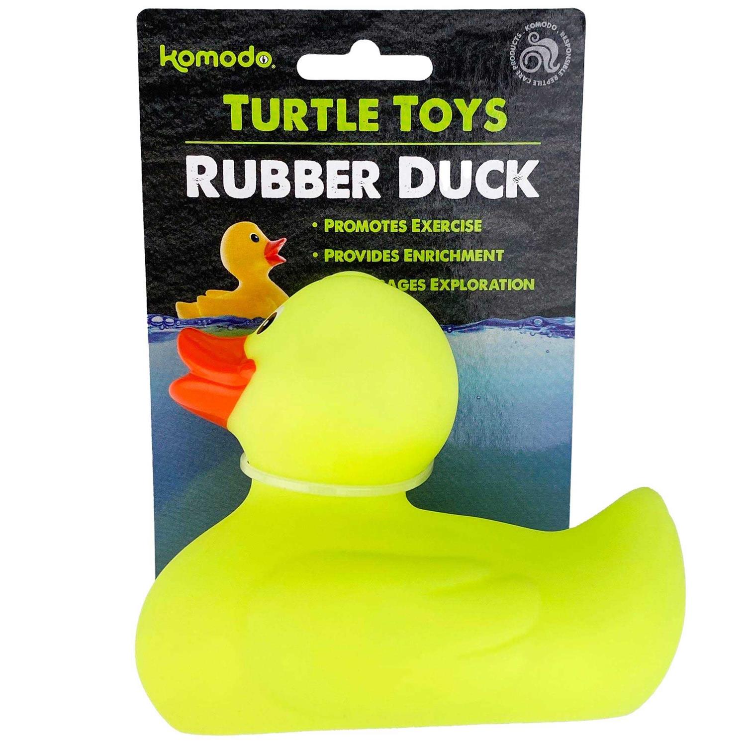 Komodo Rubber Duck Assorted Turtle Toy Medium - Pet Supplies online store