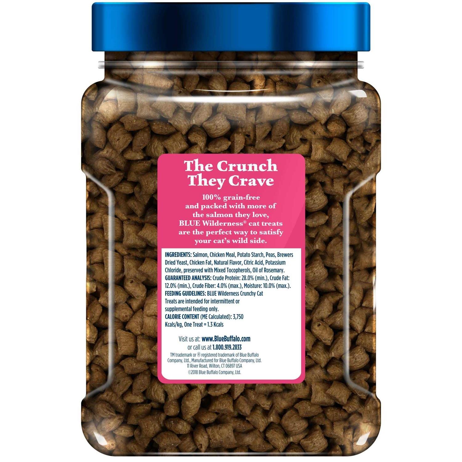 Blue Buffalo Wilderness Crunchy Cat Treats - Pet Supplies online store