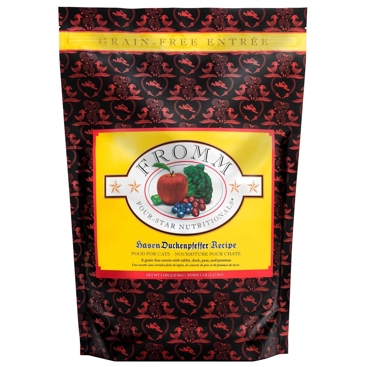 Fromm Four Star Hasen Duckenpfeffer Cat Food - Pet Supplies online store