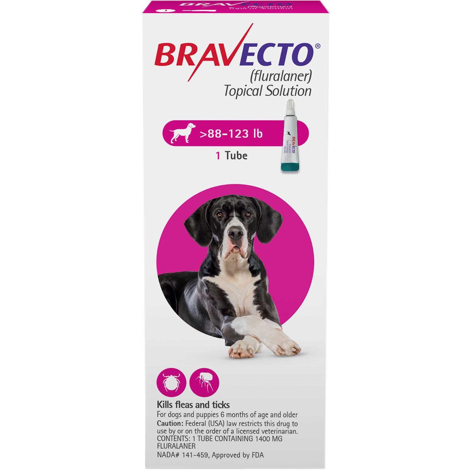 Bravecto Topical Solution for Dogs - Pet Supplies online store