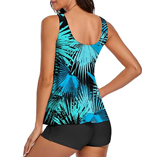 Swimsuits Tank Control Floral Bathing Swimming Piece Print Tummy Suits Suits Top Women for Womens Striped Shorts