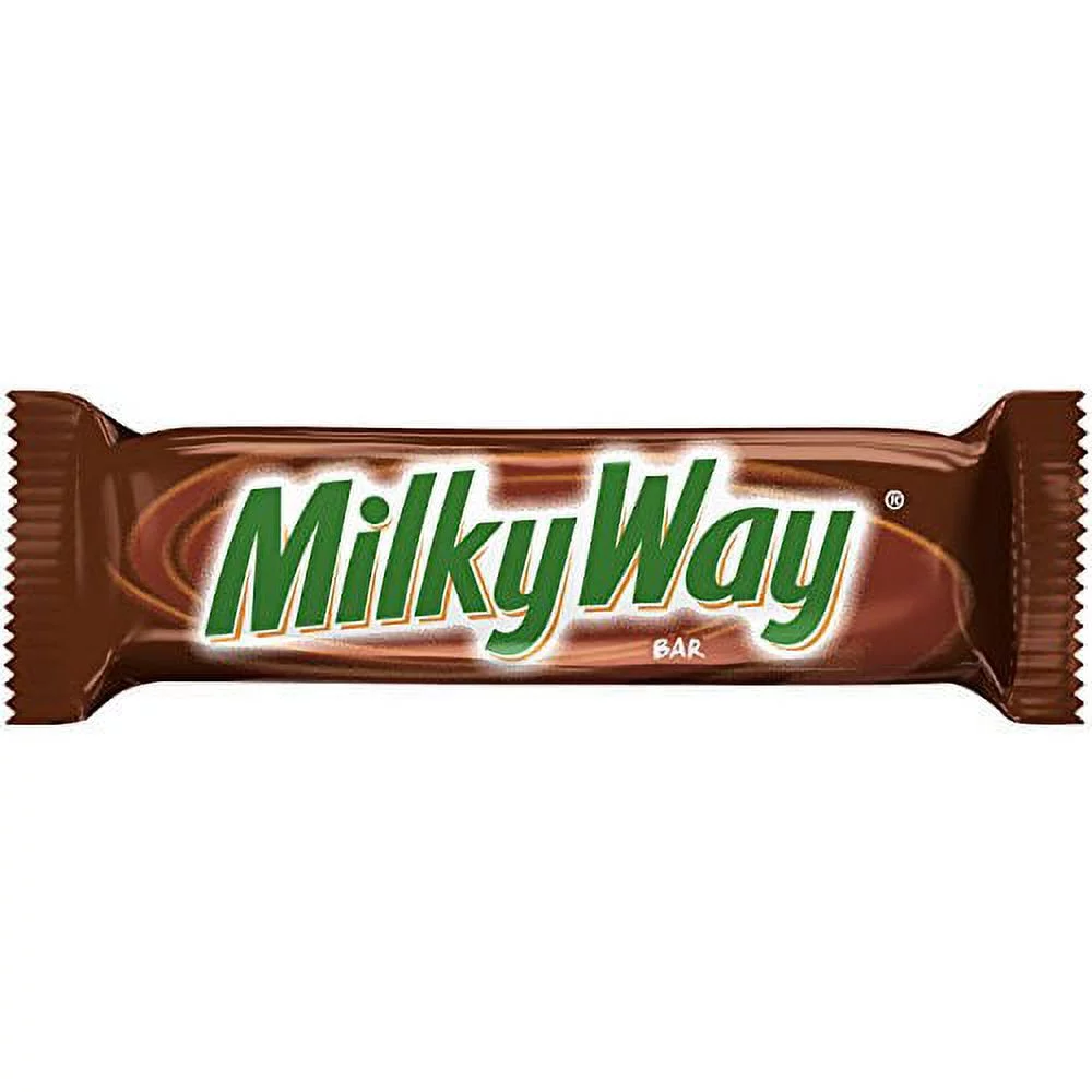 MILKY WAY Milk Chocolate Singles Size Candy Bars 1.84-Ounce 36-Count Box