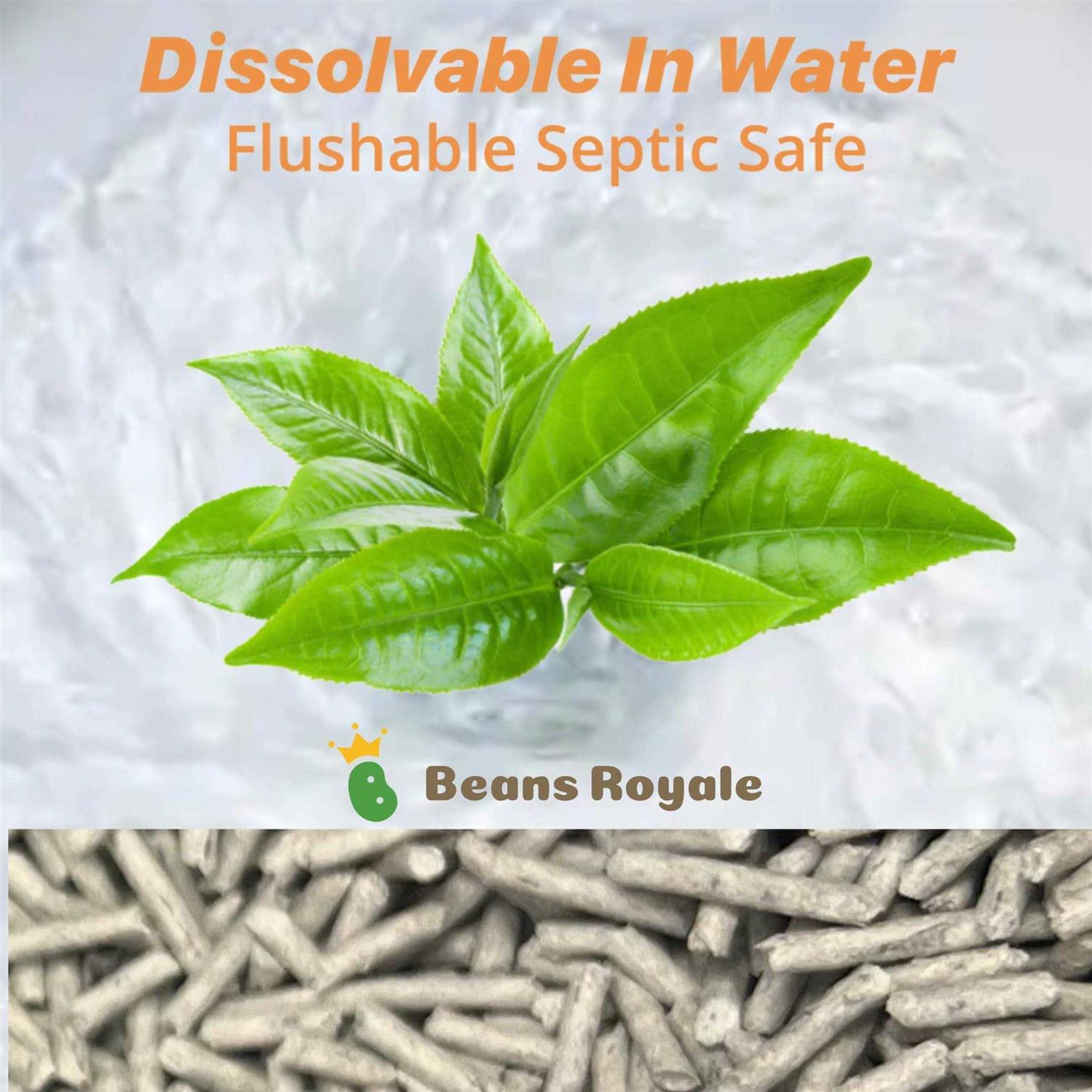 Beans Royale 2pcs Pack Tofu Cat Litter Clumping Kitty Litter - Pet Supplies online store