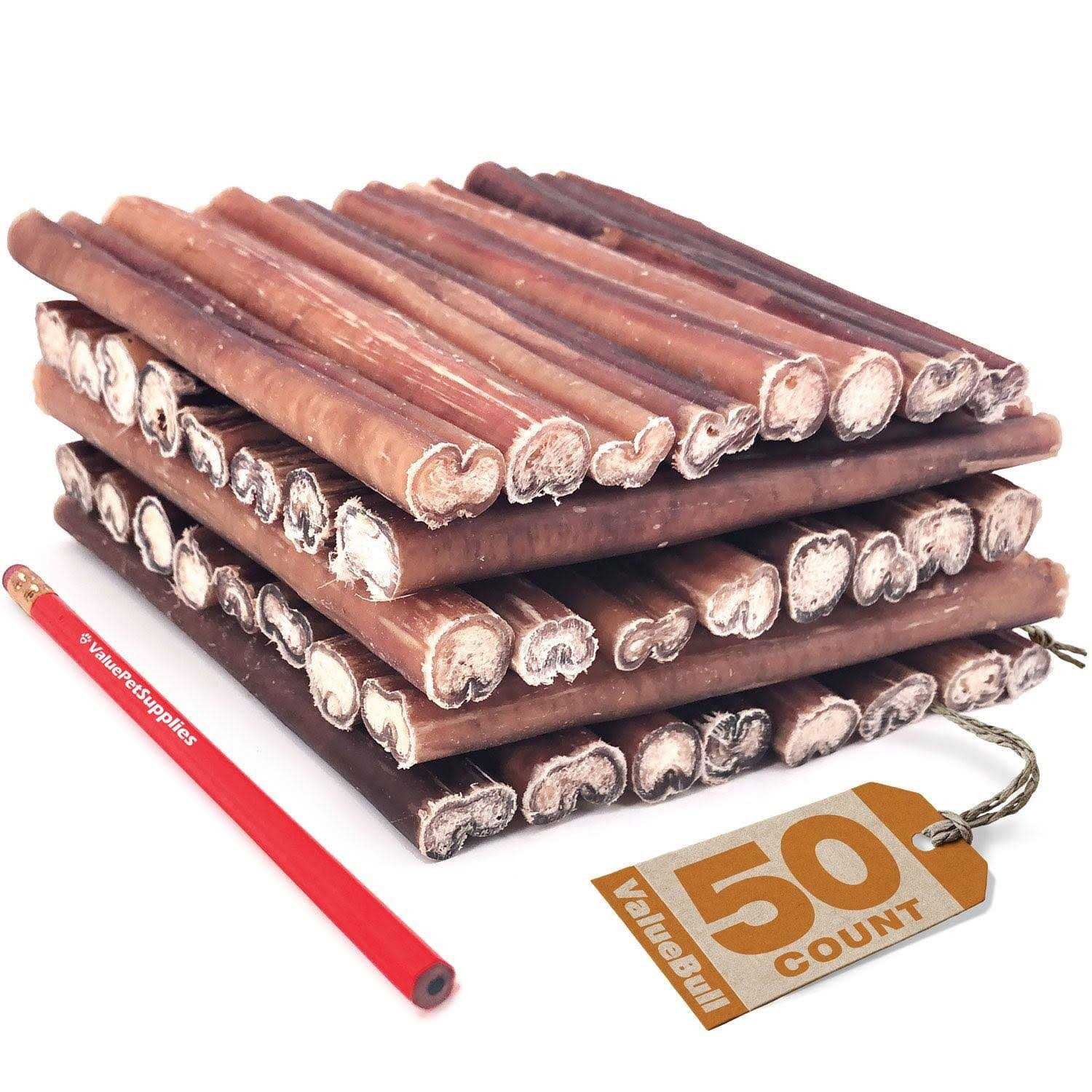 ValueBull Bully Sticks for Dogs 6 inch - Pet Supplies online store