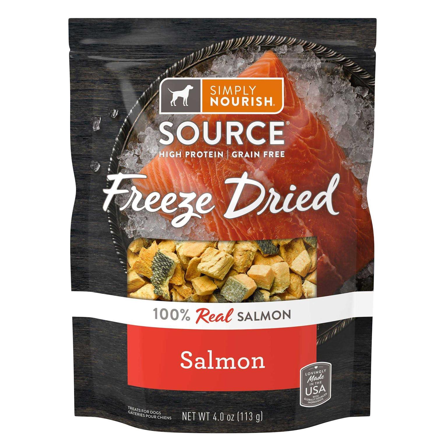 Simply Nourish Freeze Dried salmon Dog Food - Pet Supplies online store