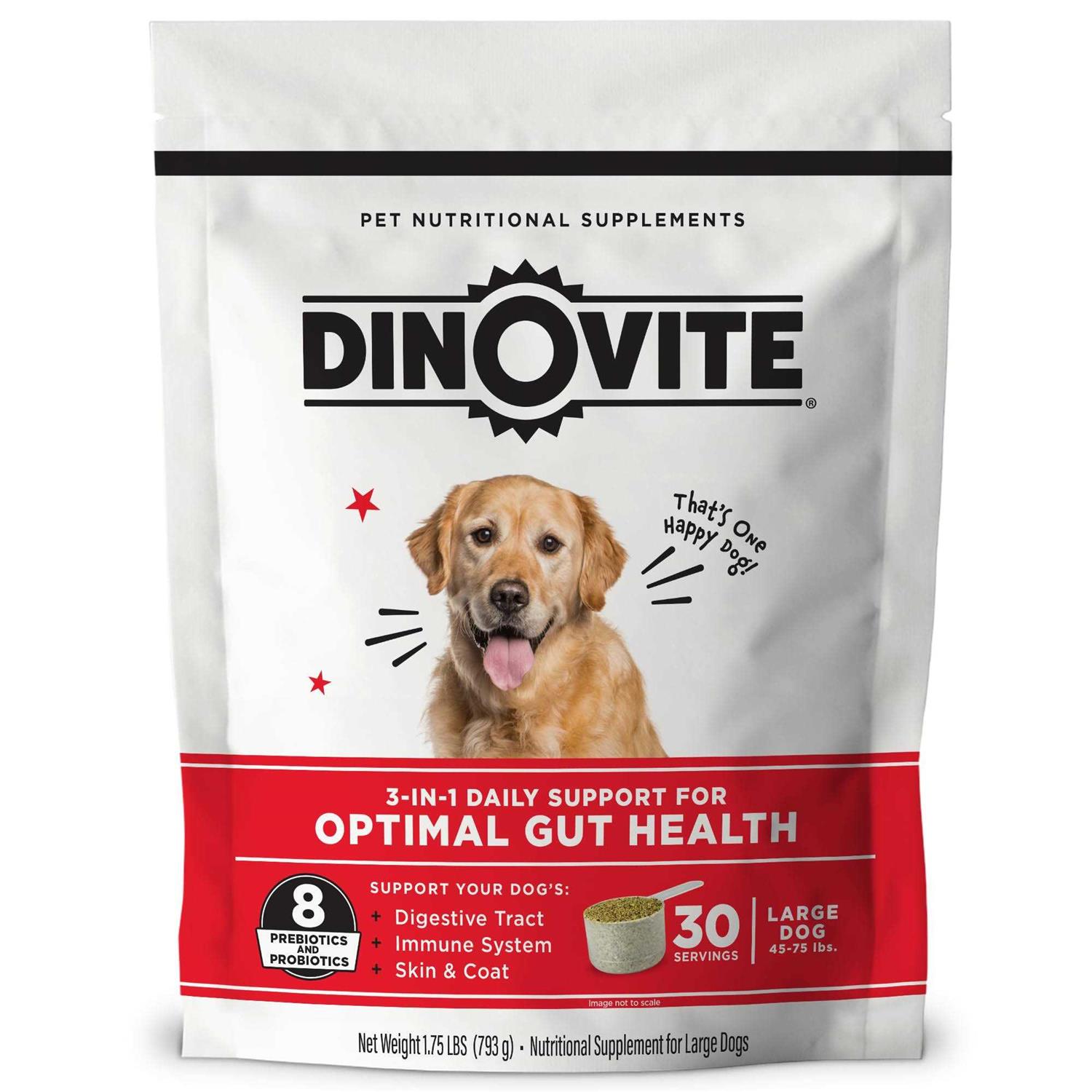 Dinovite Probiotic Supplement for Dogs Omega 3 for Dogs Hot Spot Relief - Pet Supplies online store