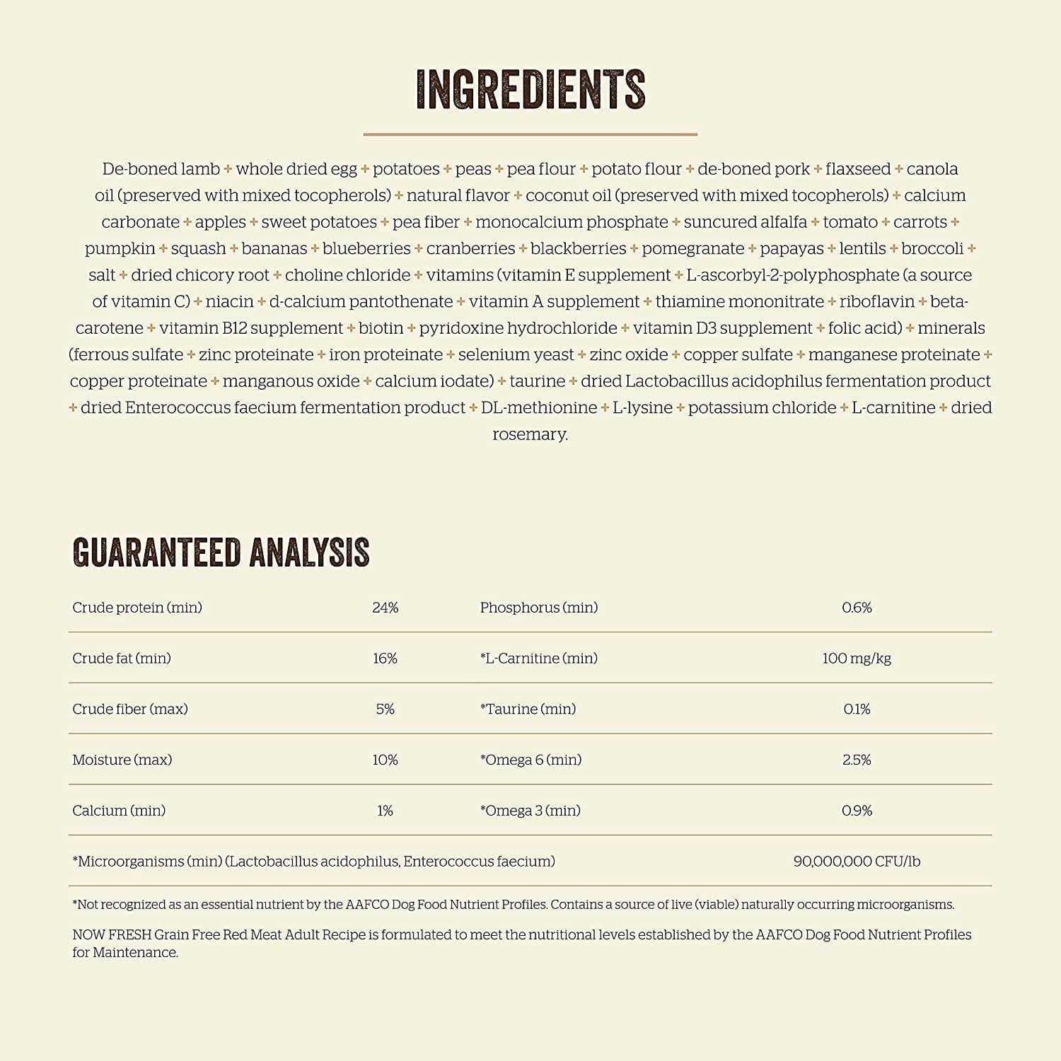 Now Fresh Grain-Free Adult Dry Dog Food - Pet Supplies online store