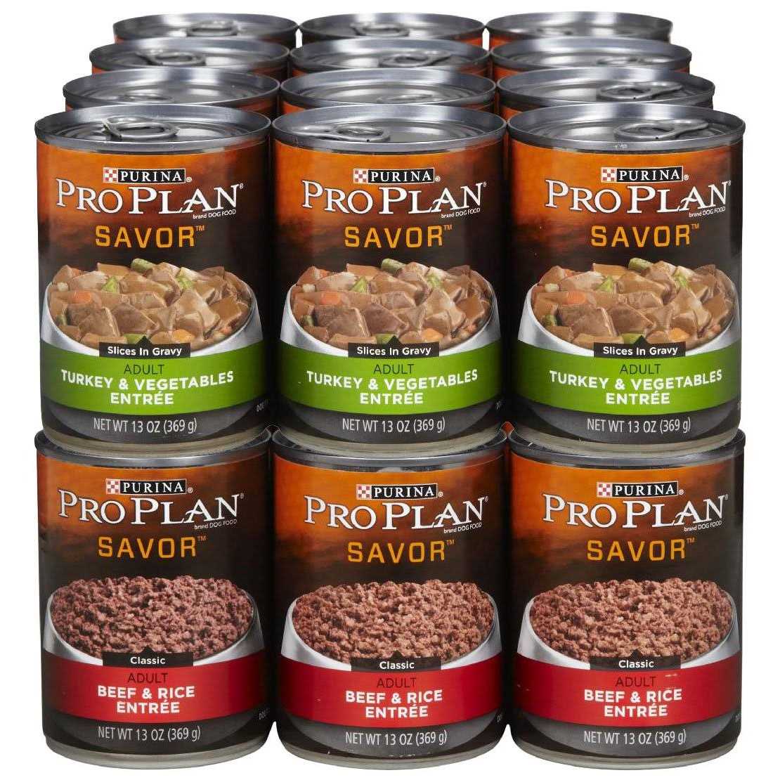 Purina Pro Plan High Protein Dog Food With Gravy, Turkey and Vegetables Entree - Pet Supplies online store