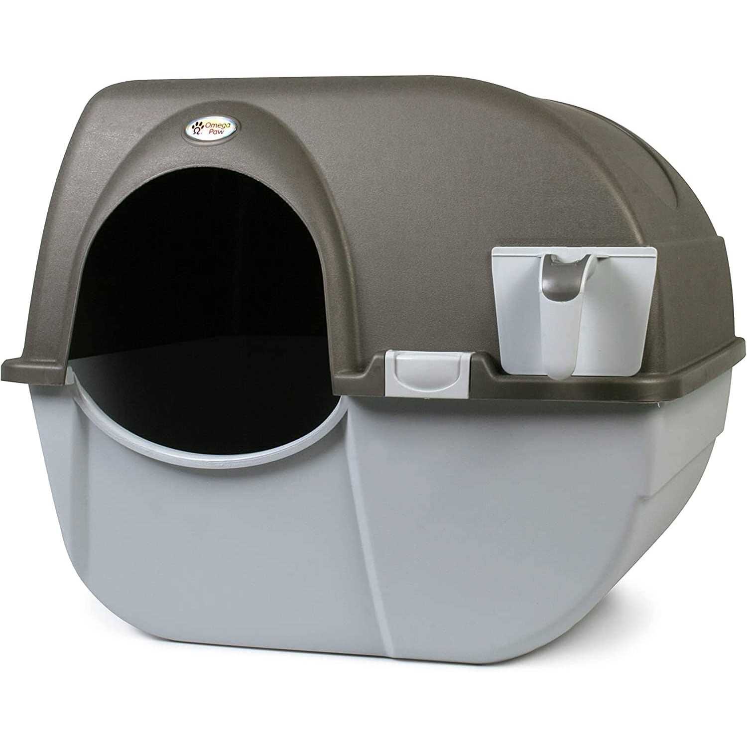 Omega Paw Roll N Clean Self Cleaning Litter Box - Pet Supplies online store