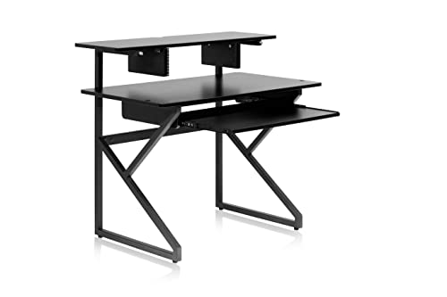 Gator Frameworks Content Creator Series Studio Desk Corner Section; Black Finish (GFW-DESK-CRNR)