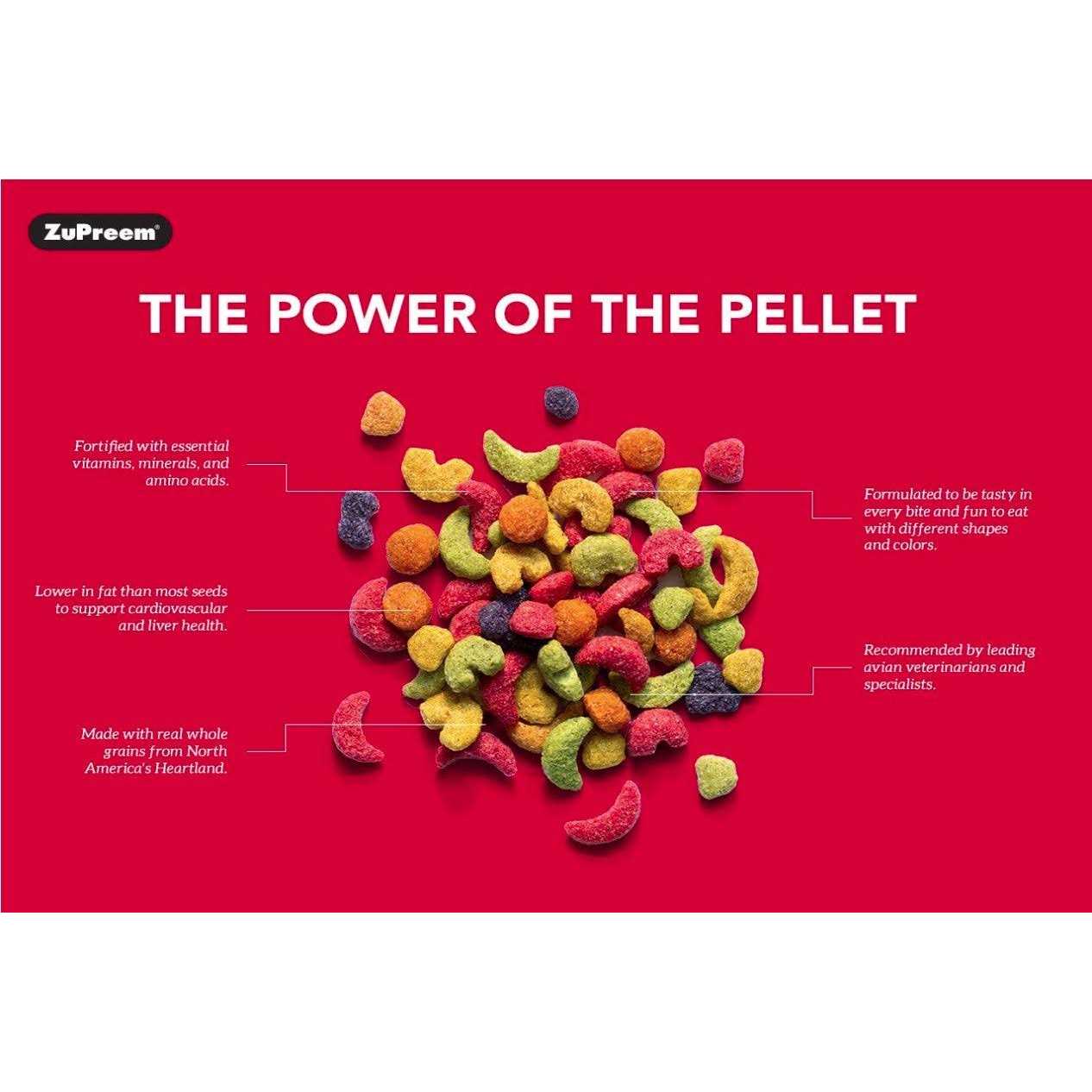 ZuPreem Smart Selects Bird Food for Medium Birds - Pet Supplies online store