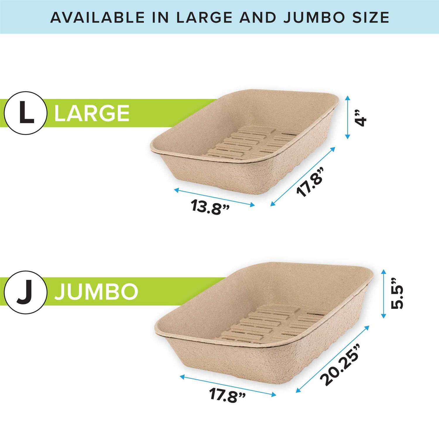 Kitty Sift Eco-Friendly Disposable Litter Box - Pet Supplies online store