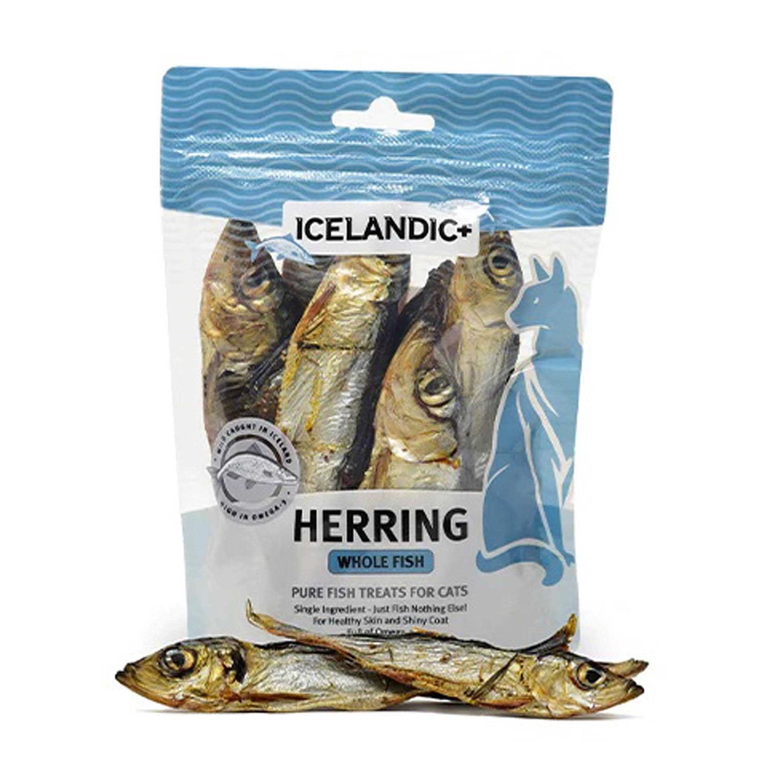 Icelandic+ Herring Whole Fish Cat Treats - Pet Supplies online store