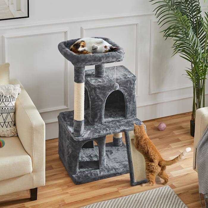 Topeakmart Cat Tree with 2 Condos - Pet Supplies online store