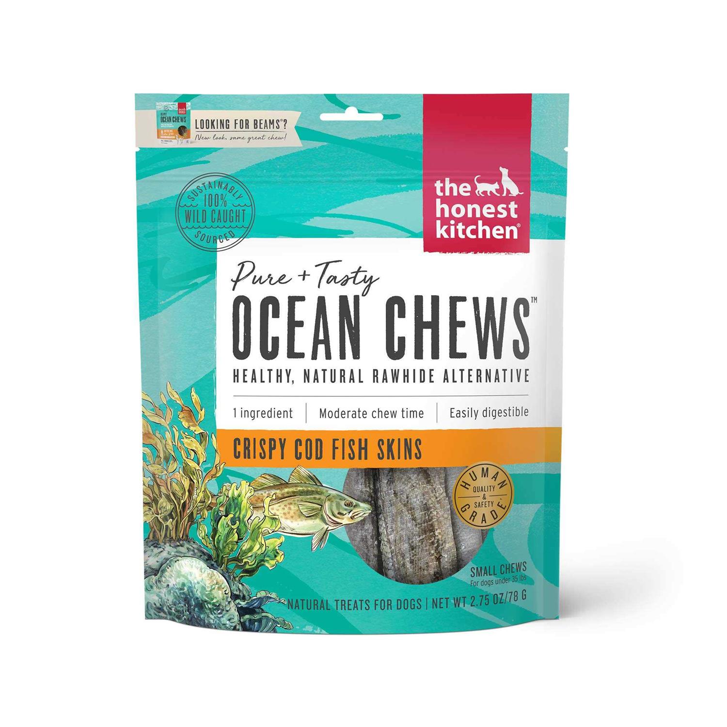 The Honest Kitchen Dog Beams Ocean Chews Cod - Pet Supplies online store