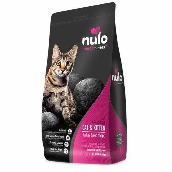 Nulo MedalSeries Grain-Free Turkey & Cod Dry Cat & Kitten Food - Pet Supplies online store