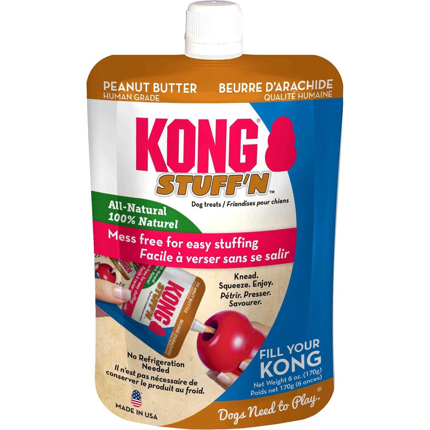 KONG Stuff'N All Natural Peanut Butter - Pet Supplies online store