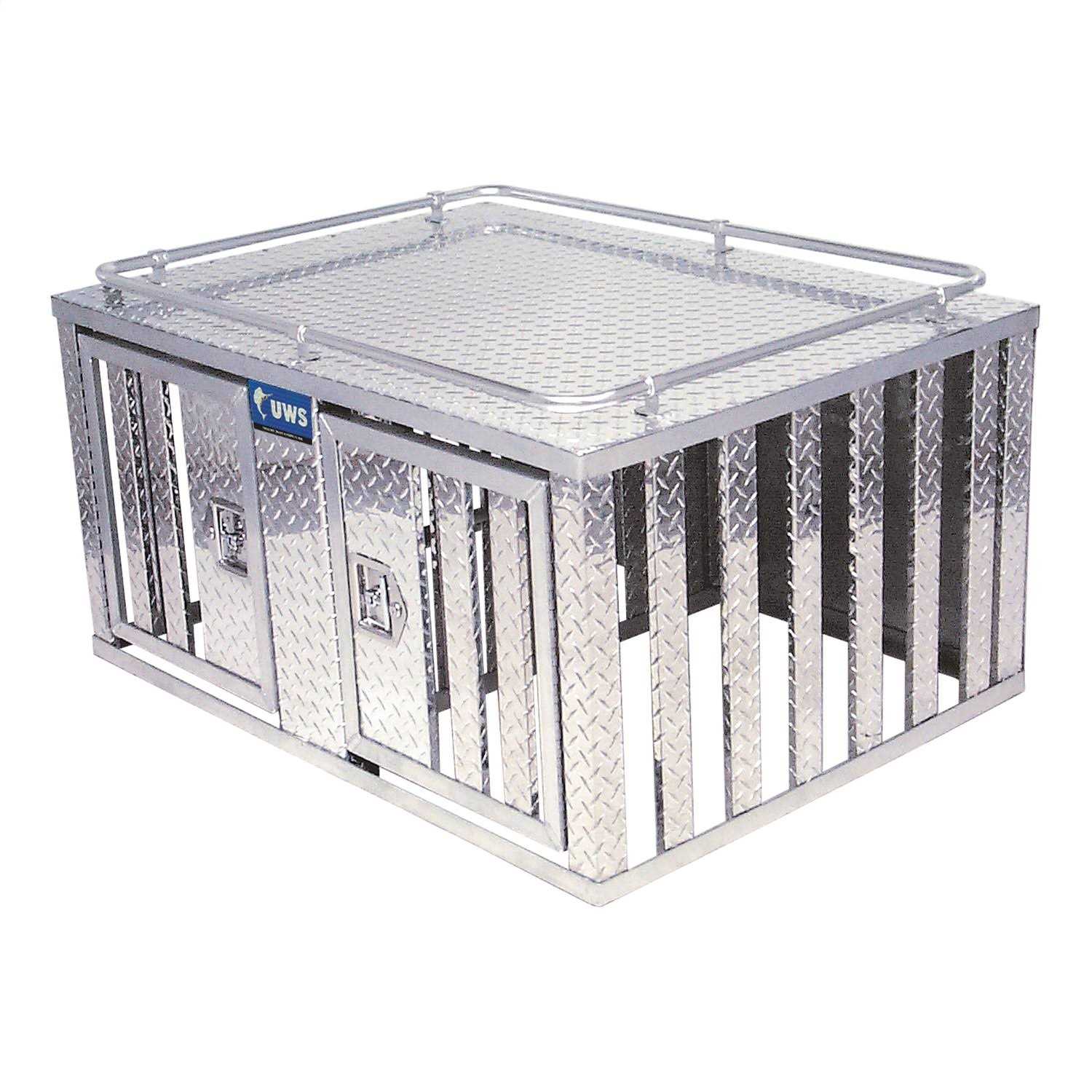 UWS DB-4848 Double-Door Dog Box - Pet Supplies online store