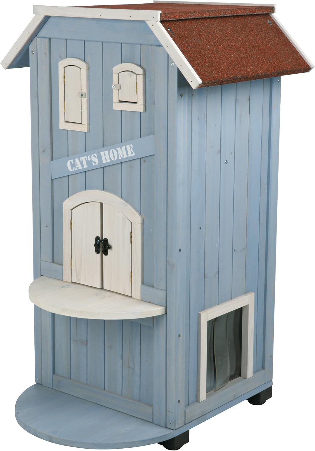 TRIXIE Pet Products 3-Story Cat's House , 22 x 23 x 37 in.