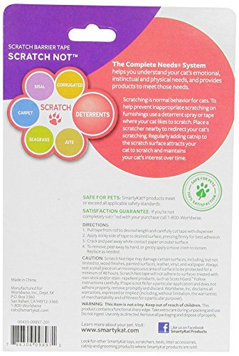 SmartyKat Scratch Not Scratch Deterrent Spray for Cats - 13.5 Fluid Ounces