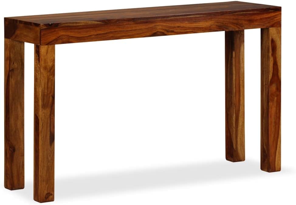 Side Tables Living Room Tea Table Sofa Table Console Table Solid Sheesham Wood 47.2