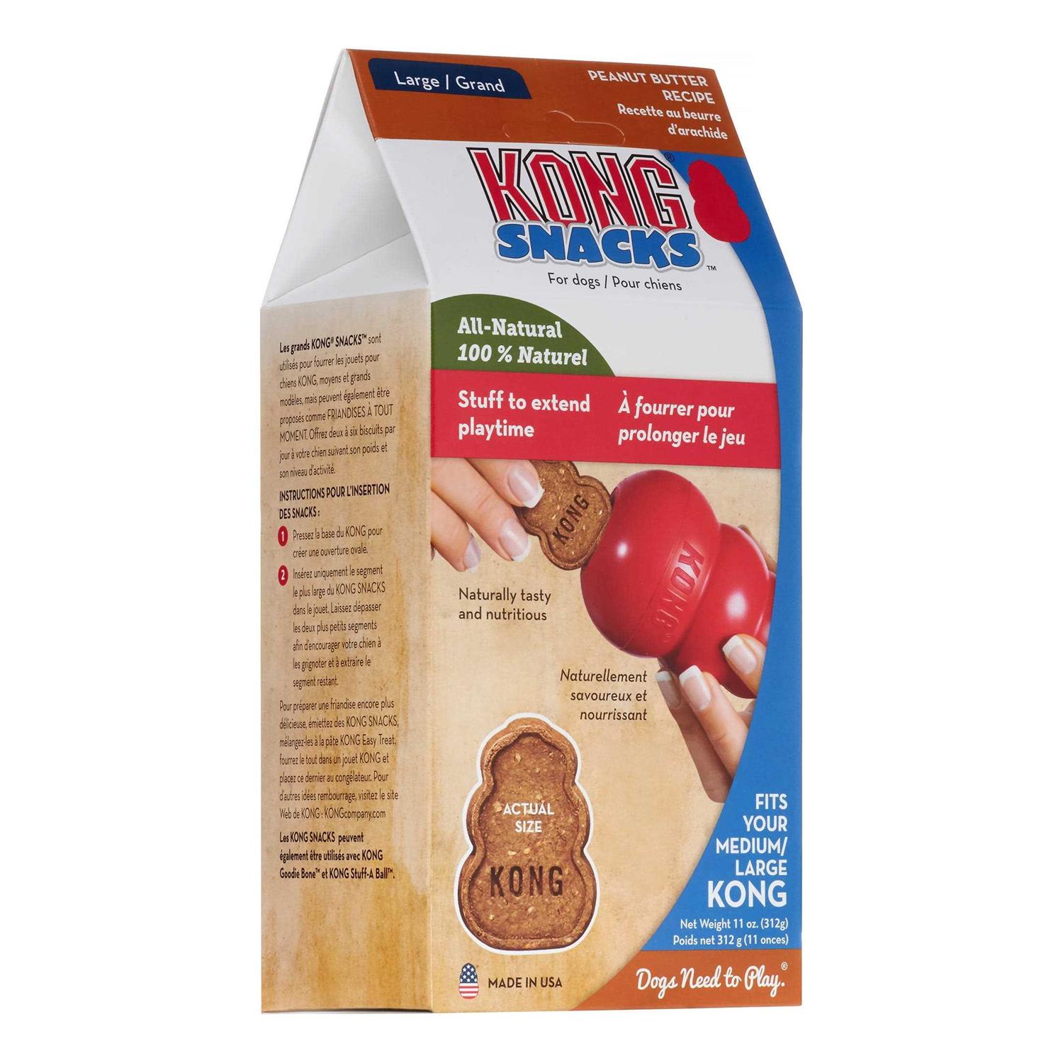 Kong Peanut Butter Snacks - Pet Supplies online store