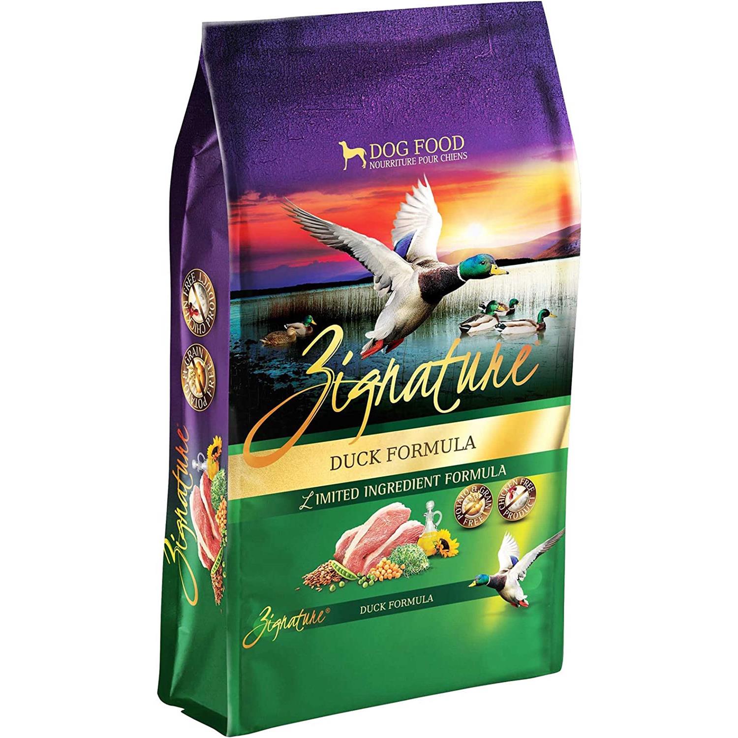 Zignature Duck Dry Dog Food Limited Ingredient Formula - Pet Supplies online store
