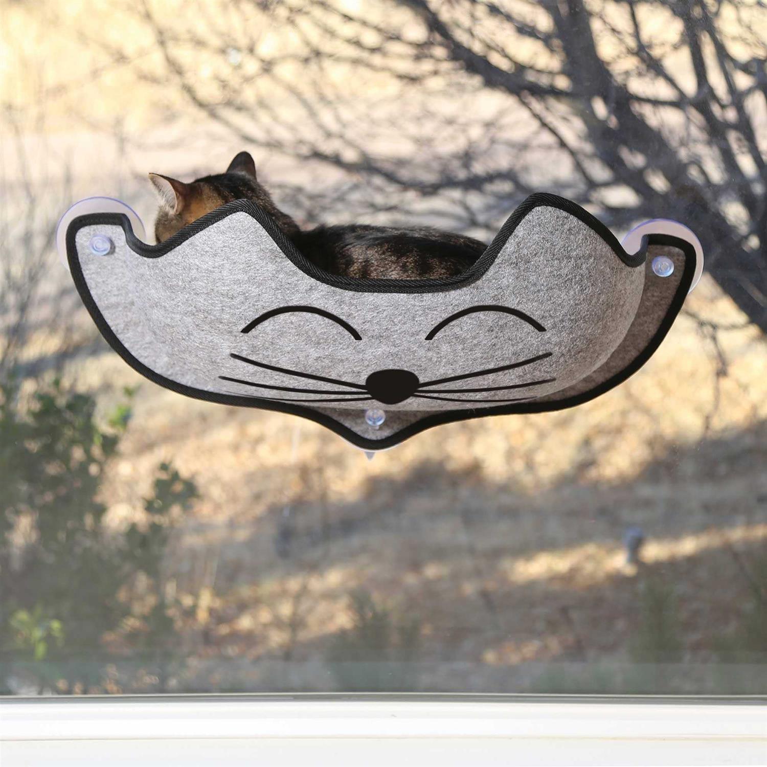 K&H Pet EZ Mount Kittyface Window Bed - Pet Supplies online store