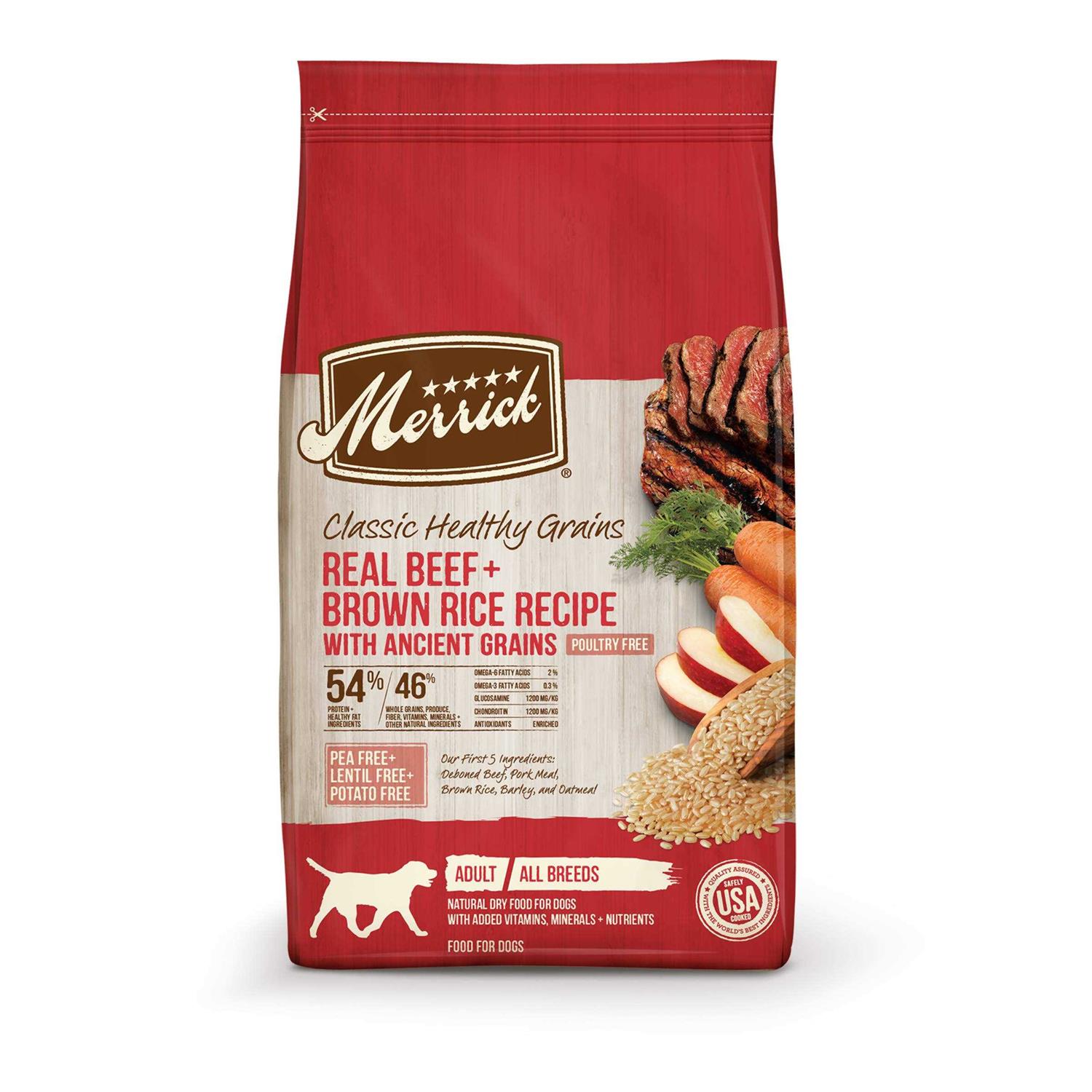 Merrick Classic Real Ancient Grains Dry Dog Food - Pet Supplies online store
