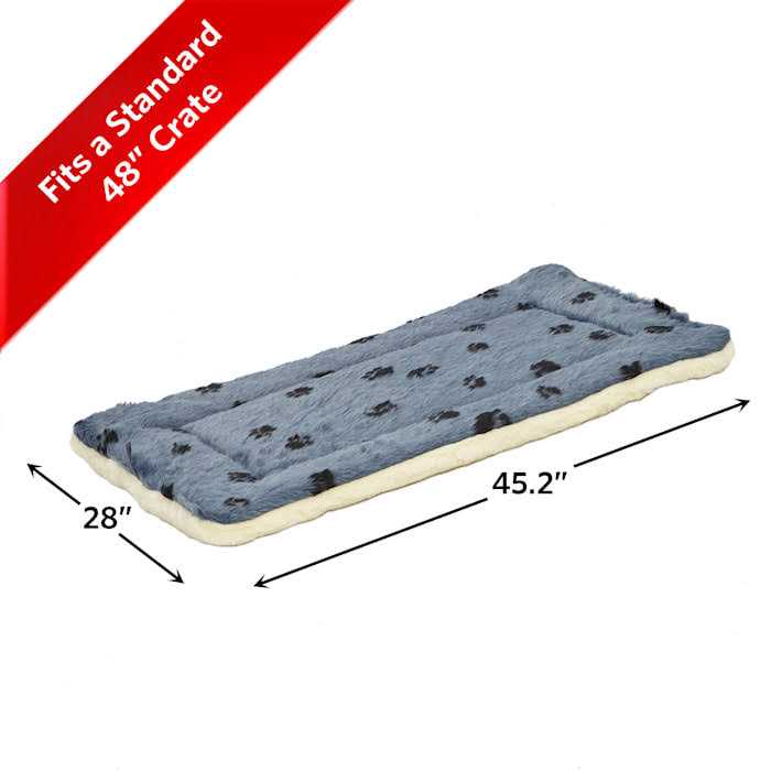 Midwest Reversible Paw-Print Pet Bed - Pet Supplies online store
